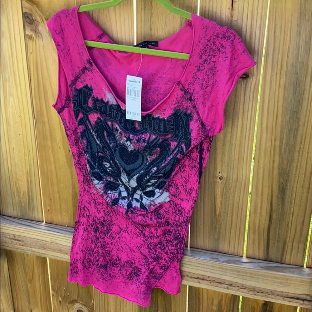 Women’s crash and burn top